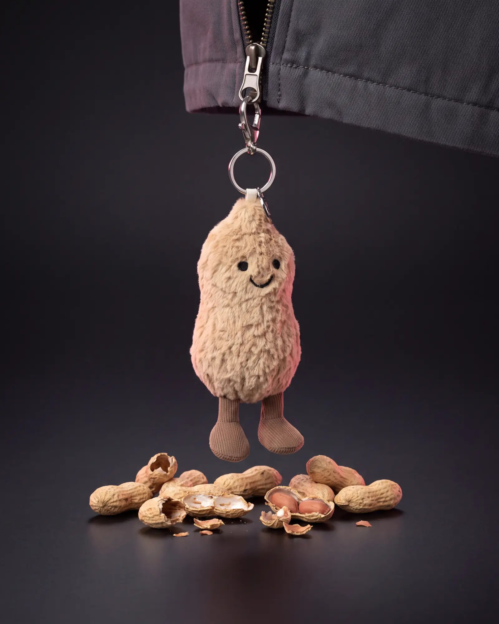 Amuseables Peanut Bag Charm, a second view.