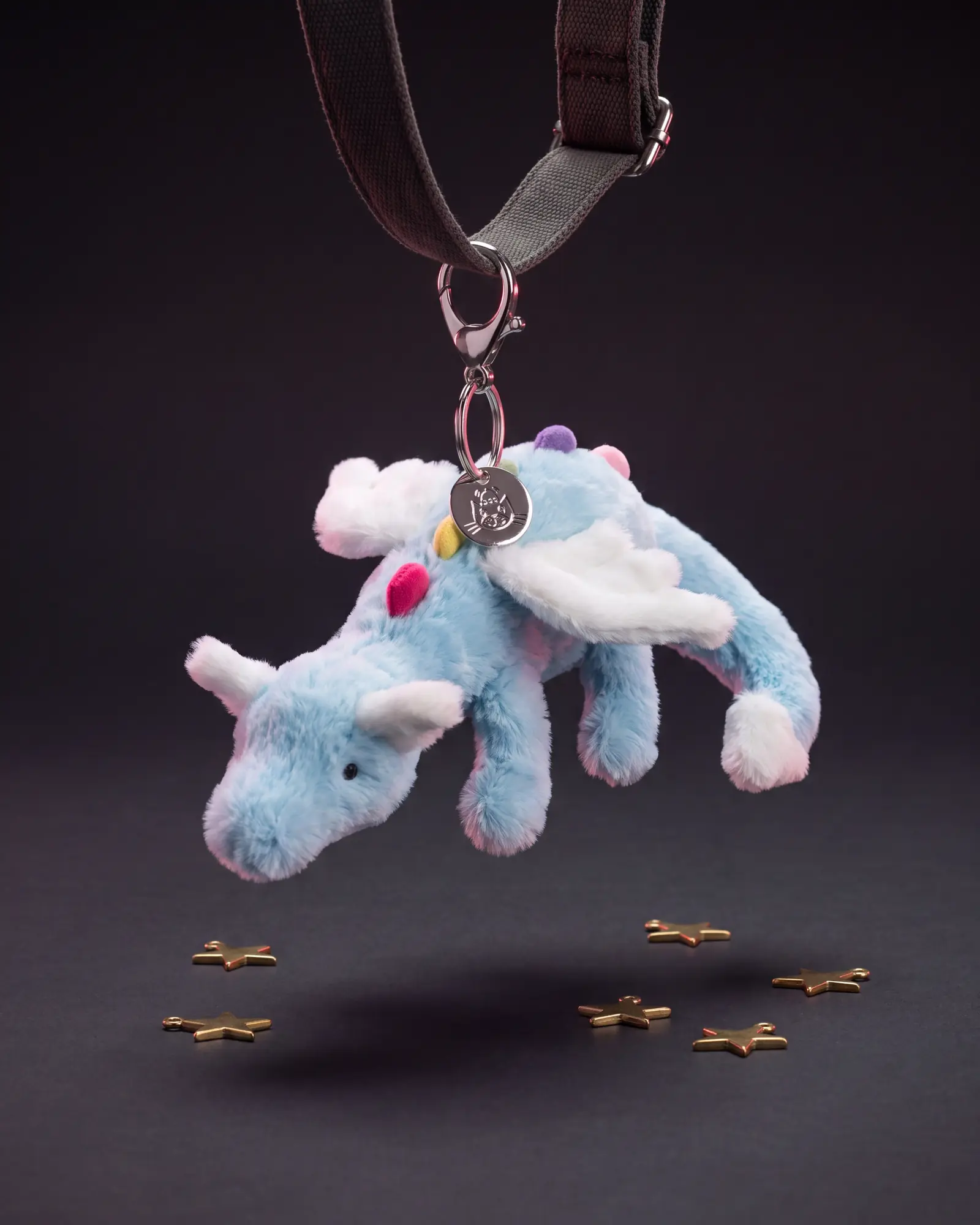 Sky Dragon Bag Charm, a second view.